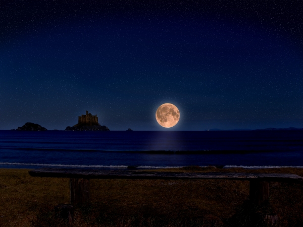 Creation of Moonlit night: Step 7